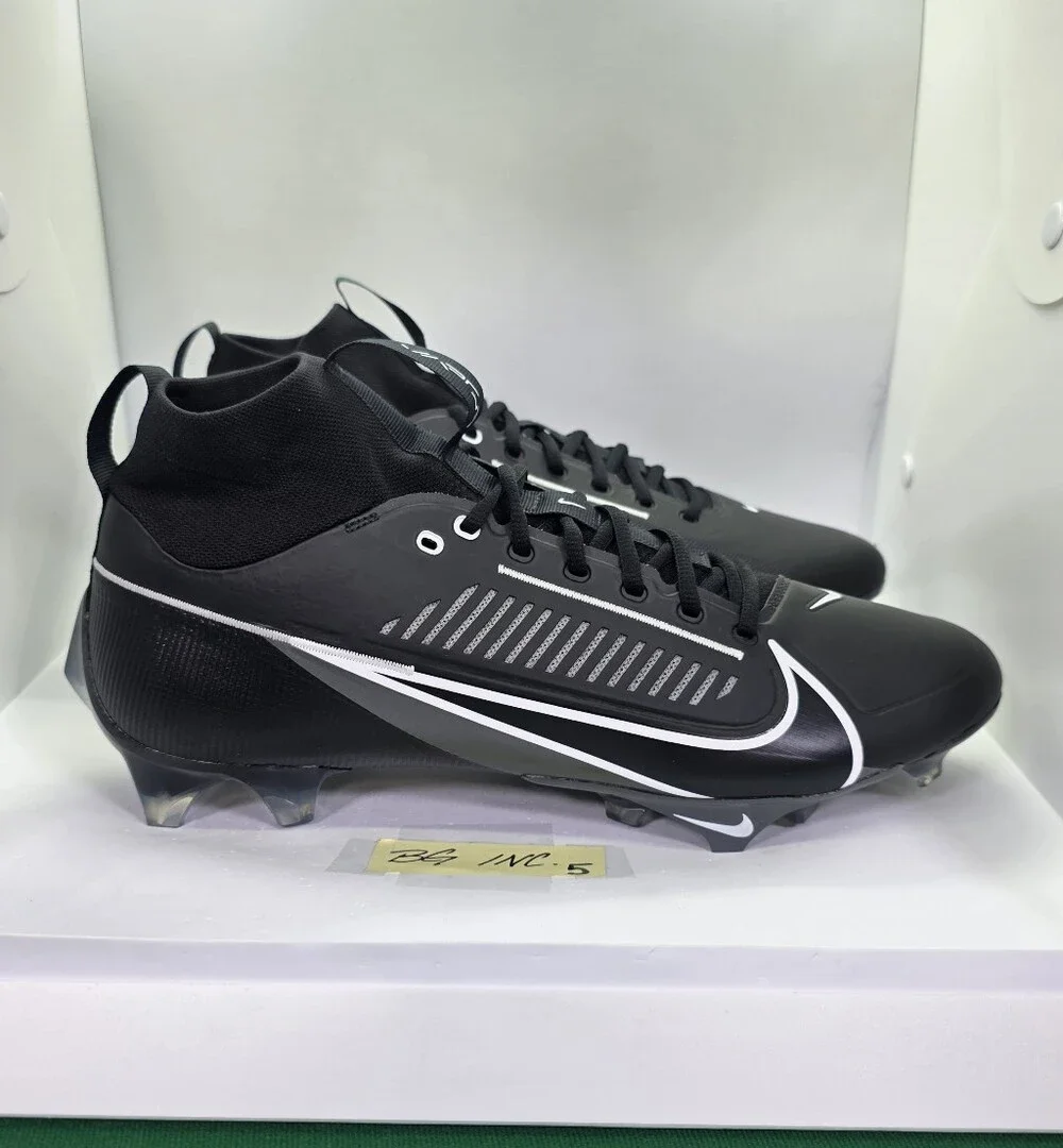NEW Nike Vapor Edge Pro 360 2 Football Cleats Men's Size 14 Blk / Wht DA5456-010